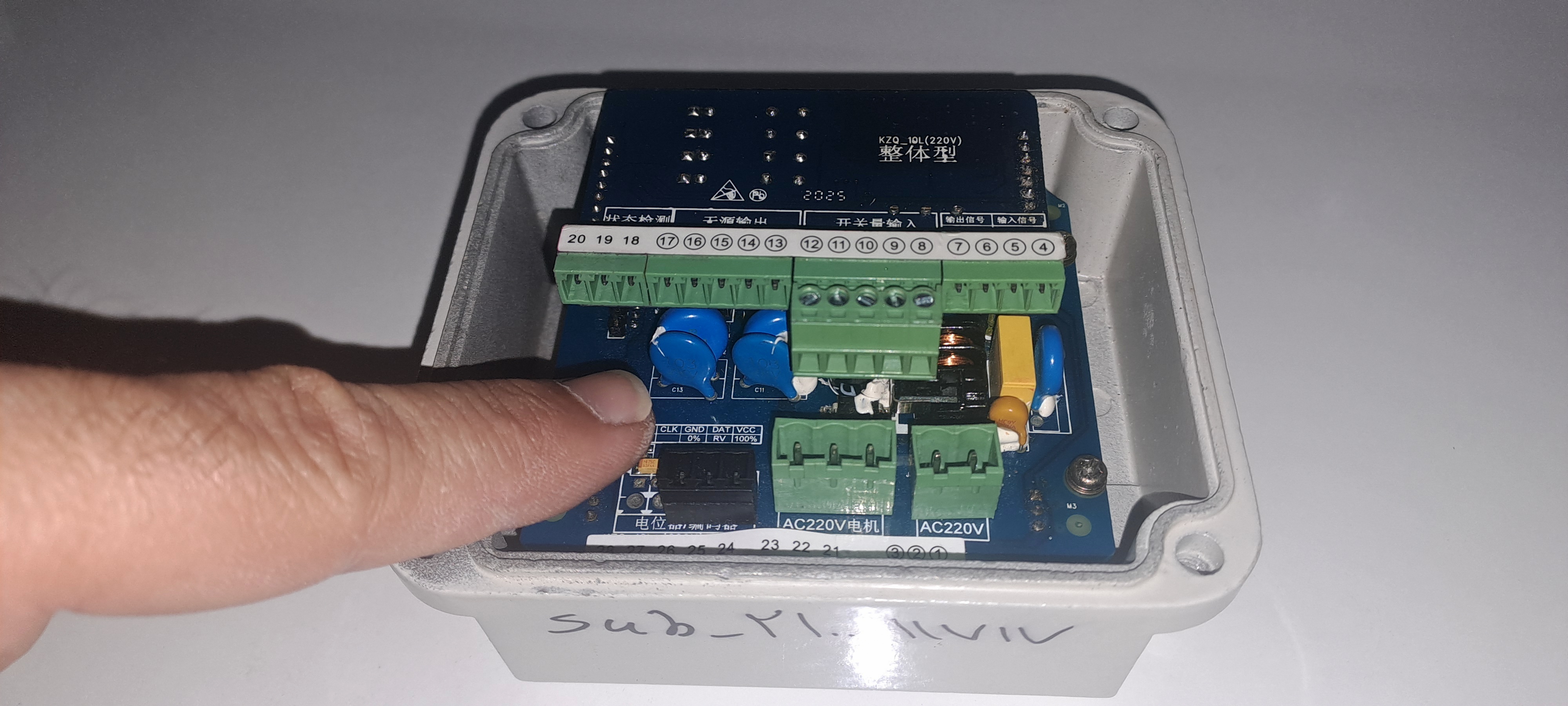 تعمیر کنترلر ولو KZQ-10L4-20ma تاریخ ۱۴۰۴/۱۱/۱۷