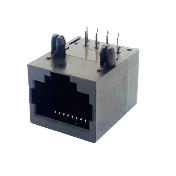 سوکت شبکه مادگی پلاستیکی روبردی RJ45