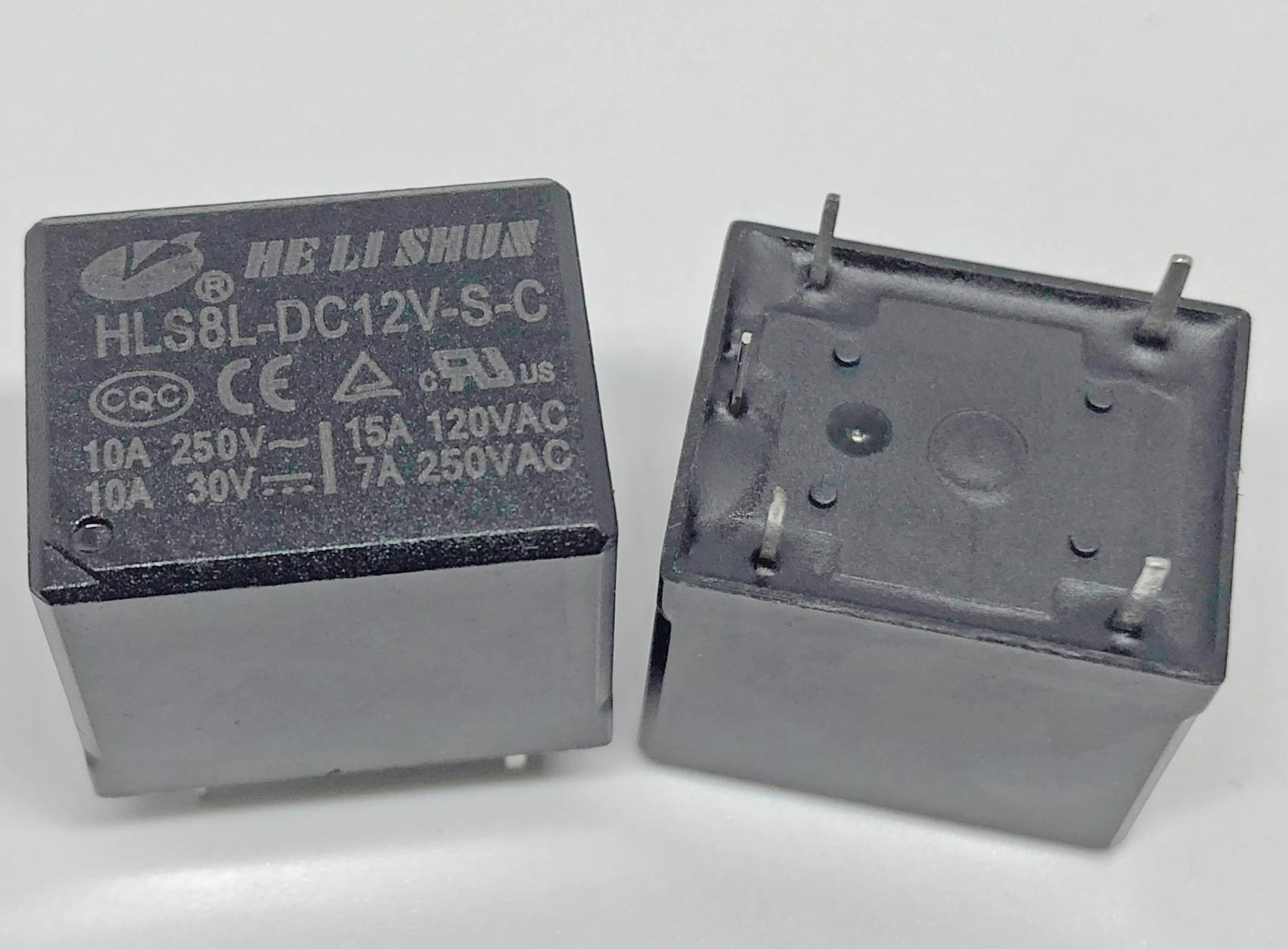 Relay HLS8L-DC12V-S-C***۱۲V 10A 1N.O 1N.C DIP