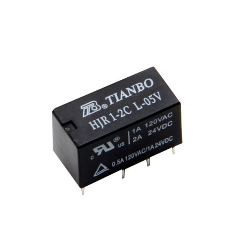 Relay HJR 1-2C L-05V***5V 1A 1N.O 1N.C DIP