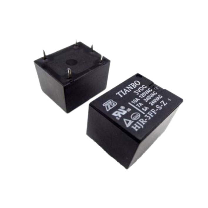 Relay HJR-3FF-S-Z***3V 7A 1N.O 1N.C DIP