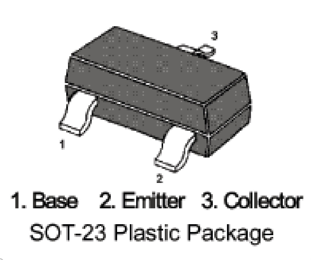 MMBTA93L PNP SMD 200V 500mA
