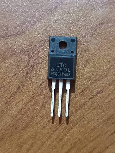 MOSFET 8N80 N-MOS*** 800V 8A DIP