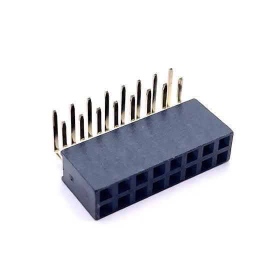 باکس هدر روبردی ۸*۲  مادگی رایت ۲ میلی متر DIP