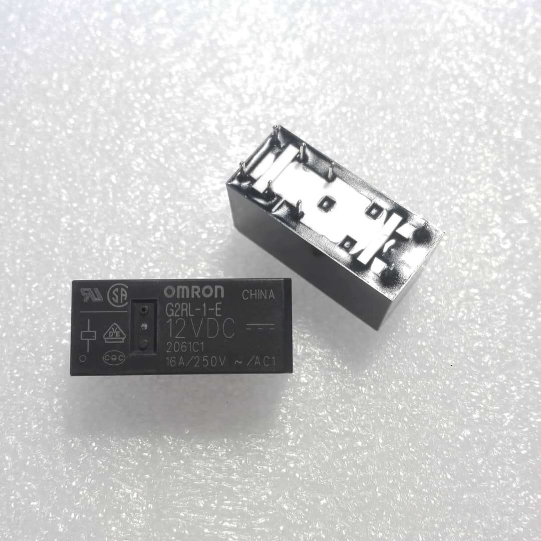 Relay omRon G2RL-1-E***12V 16A 1N.C 1N.O DIP